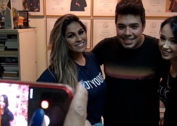 Thiago Makie, Ariely Bonatti e Michelle Nascimento – Visita à MK Music (#MKnãoPARA)