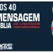 Salmos 40 – Bíblia em Áudio A MENSAGEM – Salmos – COM LETRA (VideoLETRA)