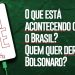 LIVE – O QUE ESTÁ ACONTECENDO COM O BRASIL? QUEM QUER DERRUBAR BOLSONARO?