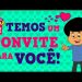 Temos um Convite para Você – 3 Palavrinhas – Hora de Ajudar #2