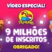 3 Palavrinhas – Chegamos a  9 MILHÕES de Inscritos! Vídeo Especial Comemorativo | OFICIAL