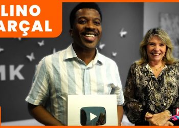 Delino Marçal – Placa de 100 mil inscritos no YouTube (#MKnãoPARA)