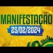 MANIFESTAÇÃO PELO ESTADO DEMOCRÁTICO DE DIREITO 25/02/2024