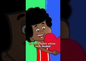 Jesus, o nosso GRANDE AMIGO! 🙏🏻❤️ #3palavrinhas #seJesuséteuamigo #LouvorInfantil #shorts