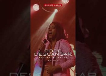 Assista agora ao lançamento da cantora Elaine Martins “Pode Descansar” #compartilhe #MKmusic