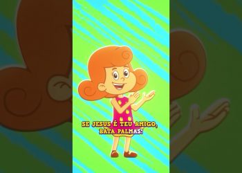 Jesus, o nosso GRANDE AMIGO! 🙏🏻❤️ #3palavrinhas #seJesuséteuamigo #LouvorInfantil #shorts