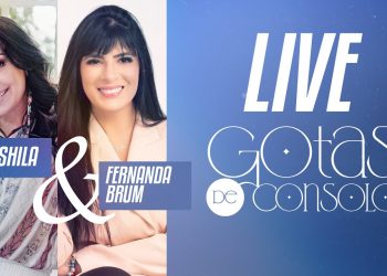LIVE EYSHILA E FERNANDA BRUM I LIVRO GOTAS DE CONSOLO