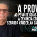 A PROVA! Ao povo de Goiás sobre a denúncia contra o senador Vanderlan Cardoso