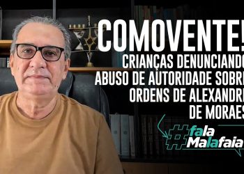 COMOVENTE! CRIANÇAS DENUNCIANDO ABUSO DE AUTORIDADE SOBRE ORDENS DE ALEXANDRE DE MORAES