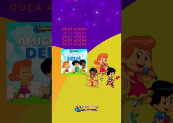 Olá amiguinho, você já colocou a música “Amigo de Deus” na sua playlist? #3palavrinhas