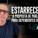 ESTARRECEDOR! A PROPOSTA DE PABLO MARÇAL PARA DEPENDENTES DE DROG@S