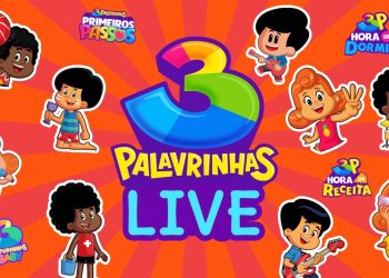 [LIVE] Dezembro com 3 Palavrinhas! Vamos cantar o amor de Jesus! 🎤🎶🌟