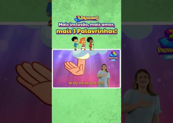 Eii amiguinho, você já ouviu o novo lançamento do 3 Palavrinhas? Chegou Amigo de Deus em Libras!!