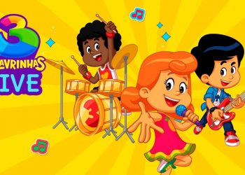 [LIVE] Diversão com 3 Palavrinhas! Vamos cantar o amor de Jesus! 🎤🎶🌟