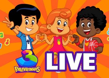 2H de Conteúdo Divertido e Familiar para as crianças com 3 Palavrinhas! 💛✨