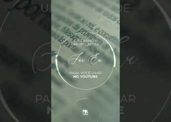 🎬 PREPARE-SE! Faça agora shorts com o trecho de “Fui Eu” da cantora Elaine Martins #MKMusic