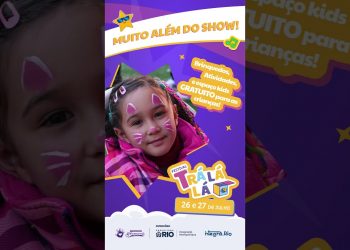 O  Festival Tralalá vai ter um espaço inteirinho só para as crianças, confira!!