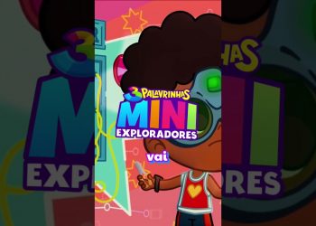 O 3 Palavrinhas Mini Exploradores chegou no YouTube! 🎉